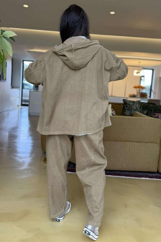Mercer Soft Twill Jacket Caramel 